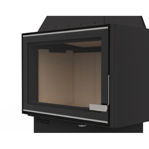 KRETZ | Kamineinsatz F 103 | gerade Scheibe | Stahl | 10 kW