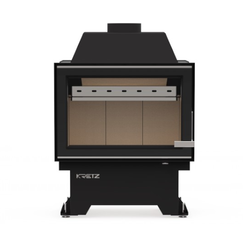 KRETZ | Kamineinsatz F 103 SLIM | gerade Scheibe | schmal | 10 kW  ➔ www.klimaworld.com