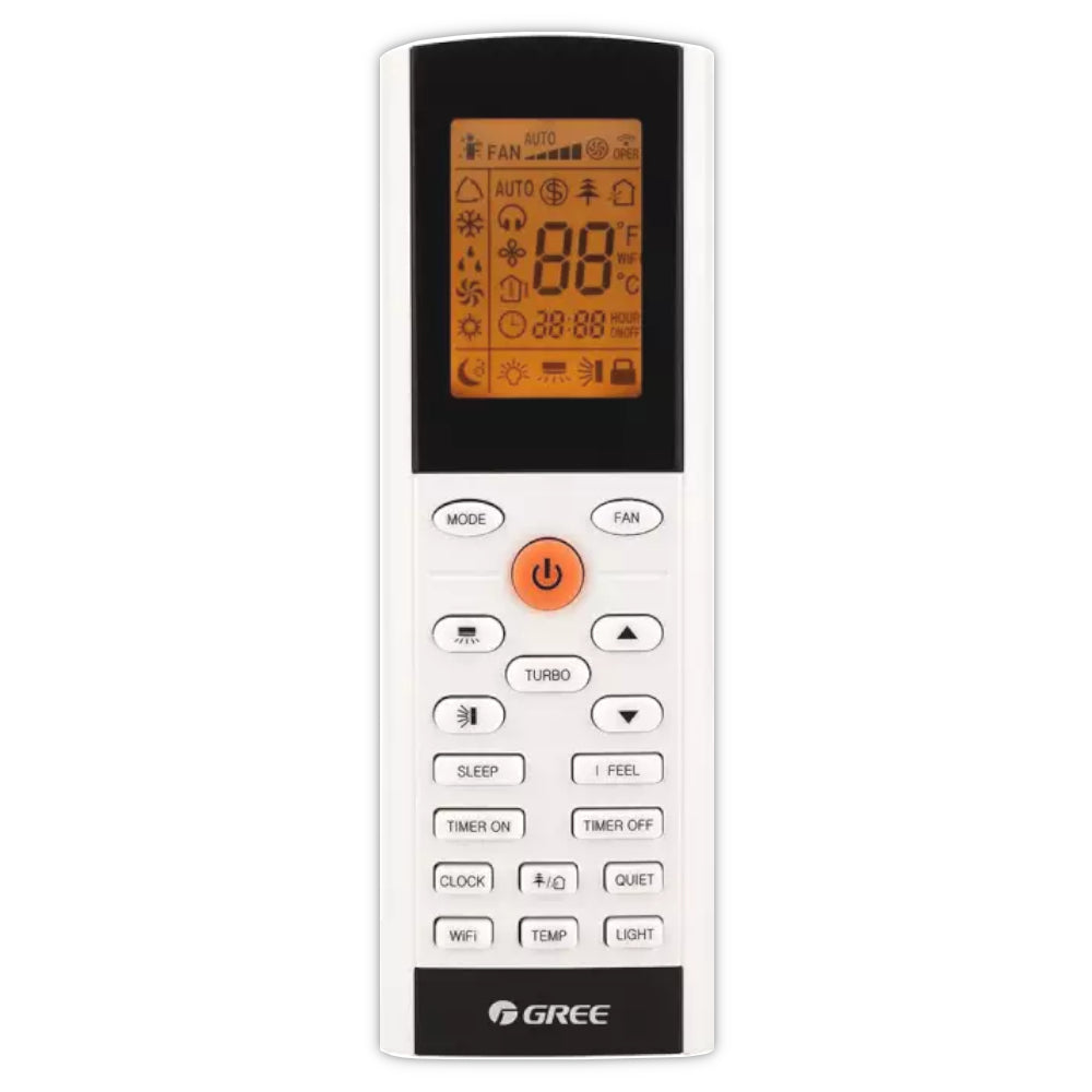 GREE | Multisplit-Klimaanlage FAIRY BLACK | 2 × 2,7 kW + 3,5 kW