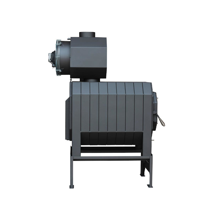 LS Kamna | Werkstattofen | Warmluftofen | FALCO ECO 30 kW mit Untergestell