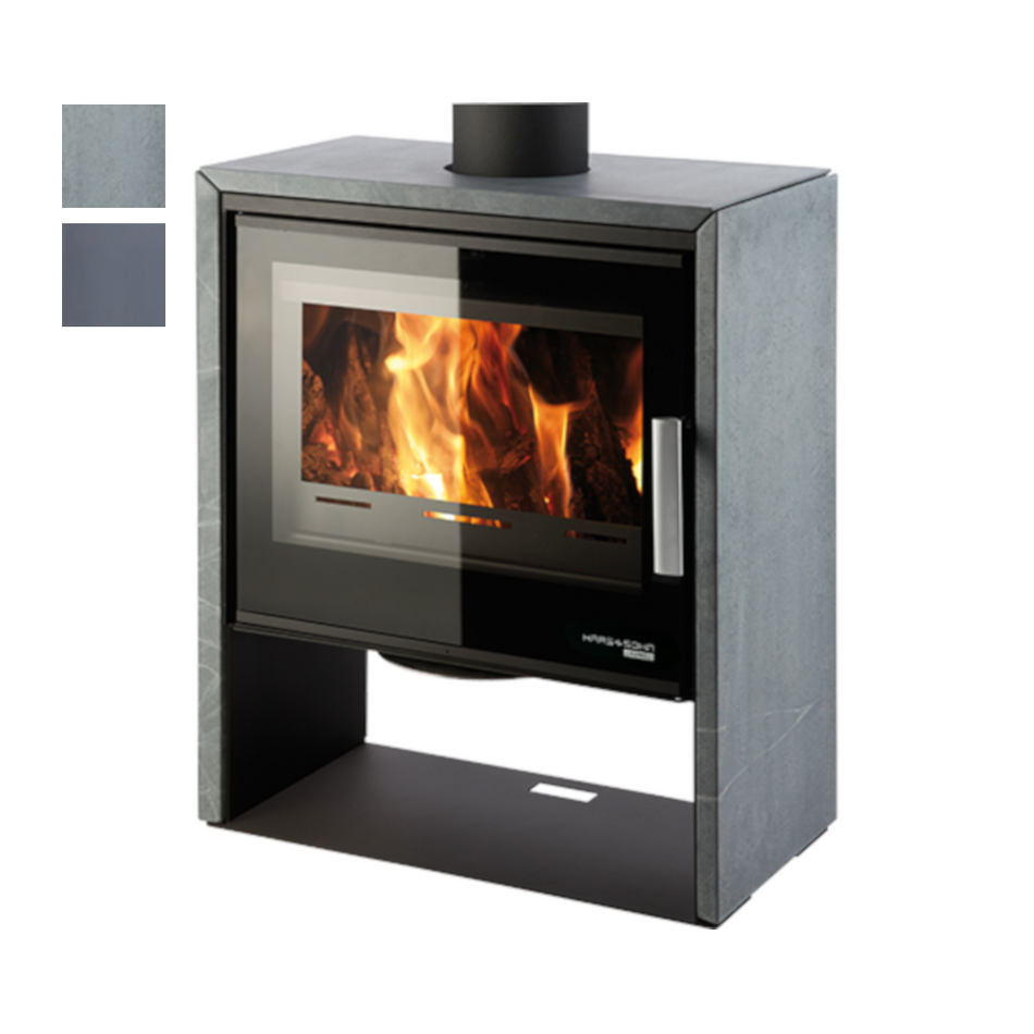 Haas+Sohn | Kaminofen CALMA EASY 347.15 | 8 kW | Farbwahl 