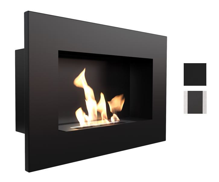 Kratki Biokamin / Wandkamin Delta | mit Farbwahl ➔ Klimaworld.com