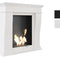 Kratki Biokamin Jupiter inkl. MDF-Verkleidung in weiß oder schwarz