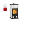 La Nordica Holzofen Kaminofen Fedora Keramik | 8,3 kW | Farbwahl