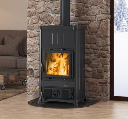 La Nordica Kaminofen Fedora Steel Ambiente