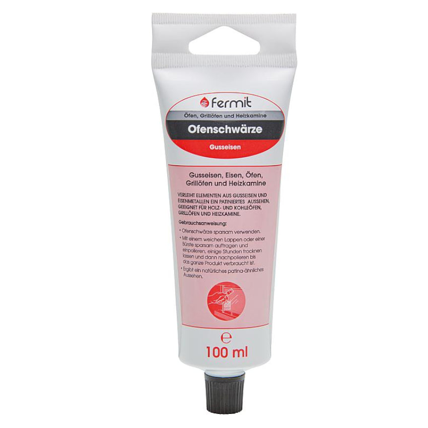 Fermit Ofenschwärze für Guss- oder Eisenteile | 100 ml Tube
