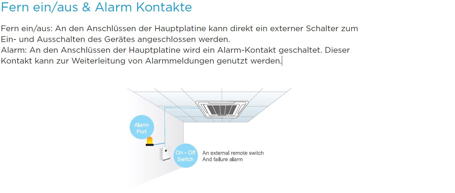 Deckenkassette MCD-55FNXD0 Inverter Midea 15,7kW | 55000 BTU