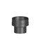 Erweiterung Ofenrohr/ Rauchrohr Ø 130-200mm, lackiert schwarz