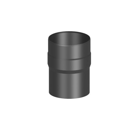 Ofenrohr/ Rauchrohr/ Erweiterung Ø 150-160mm, lackiert schwarz