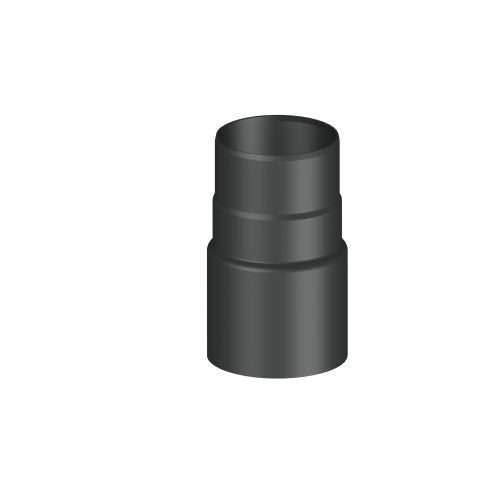 Ofenrohr/ Rauchrohr/ Reduzierung Ø 120-110mm, lackiert schwarz