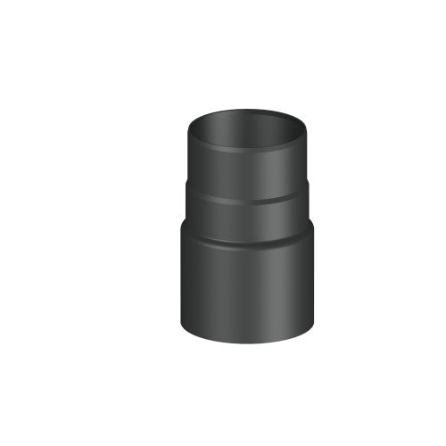 Ofenrohr/ Rauchrohr/ Reduzierung Ø 130-120mm, lackiert schwarz