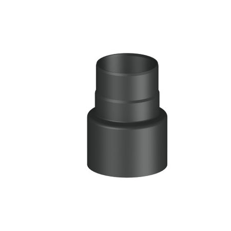 Ofenrohr/ Rauchrohr/ Reduzierung Ø 150-120mm, lackiert schwarz