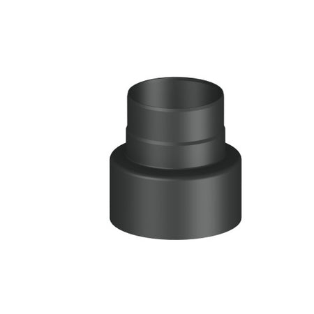 Ofenrohr/ Rauchrohr/ Reduzierung Ø 200-150mm, lackiert schwarz