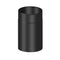 Jeremias Ofenrohr Längenelement 250 mm-kürzbar | schwarz | Ø180mm