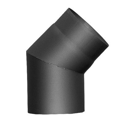 Rauchrohrbogen, Winkel 60° FERRO Durchmesser 180 mm ohne Tür