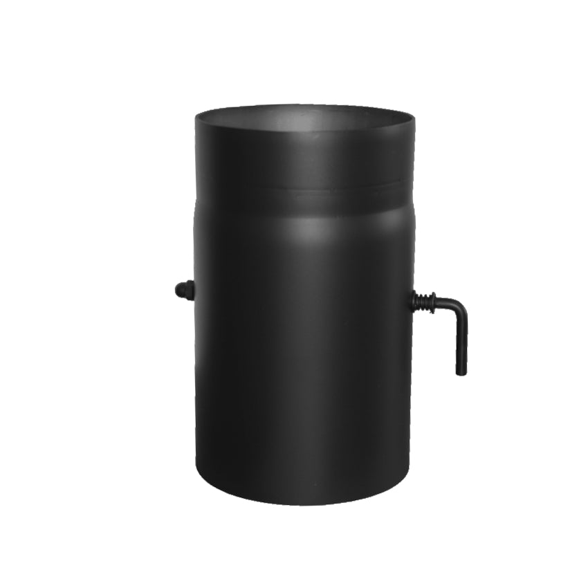 Jeremias FERRO-LUX Längenelement 300mm+Drosselklappe schwarz