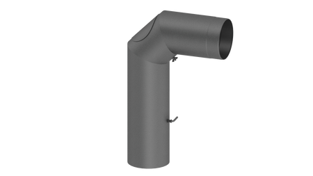 Winkelrohr / Ofenrohr / Rauchrohr FERRO Durchmesser 130mm