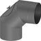 Rauchrohrbogen/ Ofenrohr / Winkel drehbar 0-90° FERRO DN Ø 160mm mit Tür