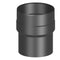 Erweiterung Ofenrohr/ Rauchrohr Ø 200-250mm, lackiert schwarz