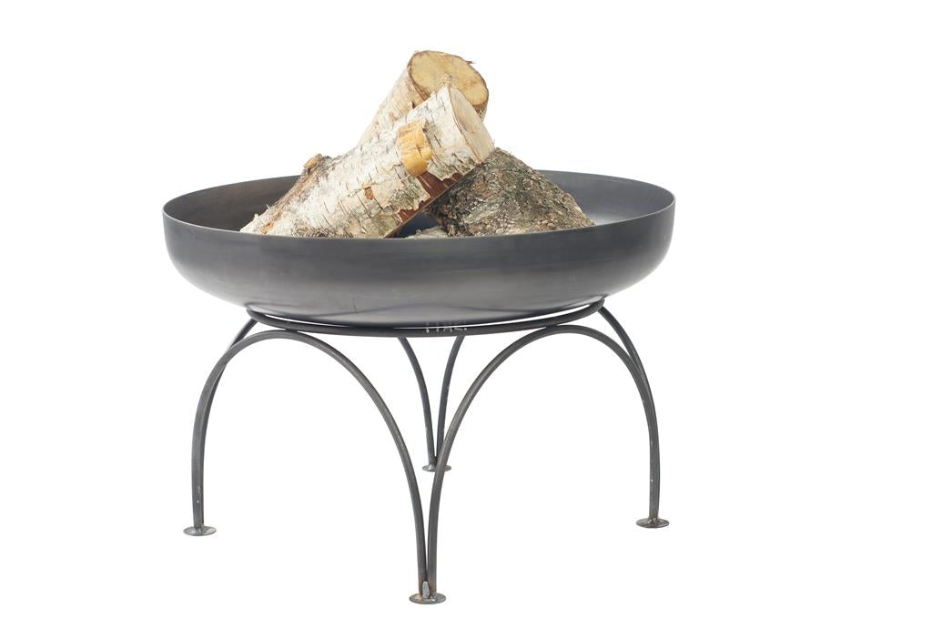 Gardener dekorative Feuerschale TF-FS 101-2 aus Rohstahl // Klimaworld.com