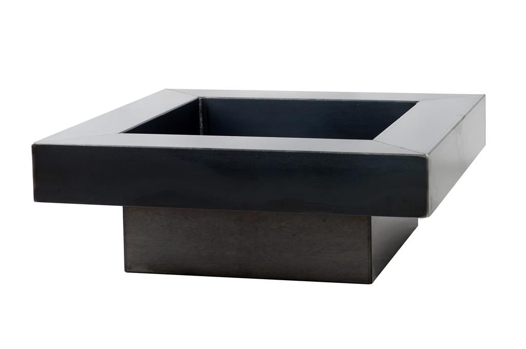 Gardener viereckige Feuerschale TF-FS 104-1 aus Rohstahl // Klimaworld.com