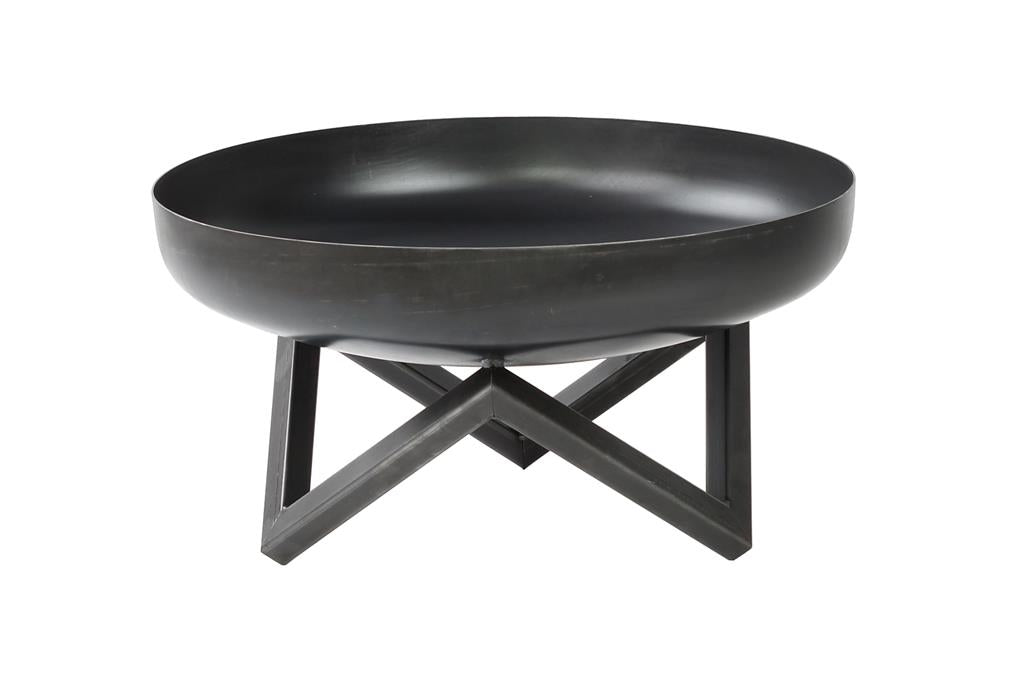 Gardener dekorative Feuerschale mit Zickzack-Beinen TF-FS 109-1 aus Rohstahl // Klimaworld.com