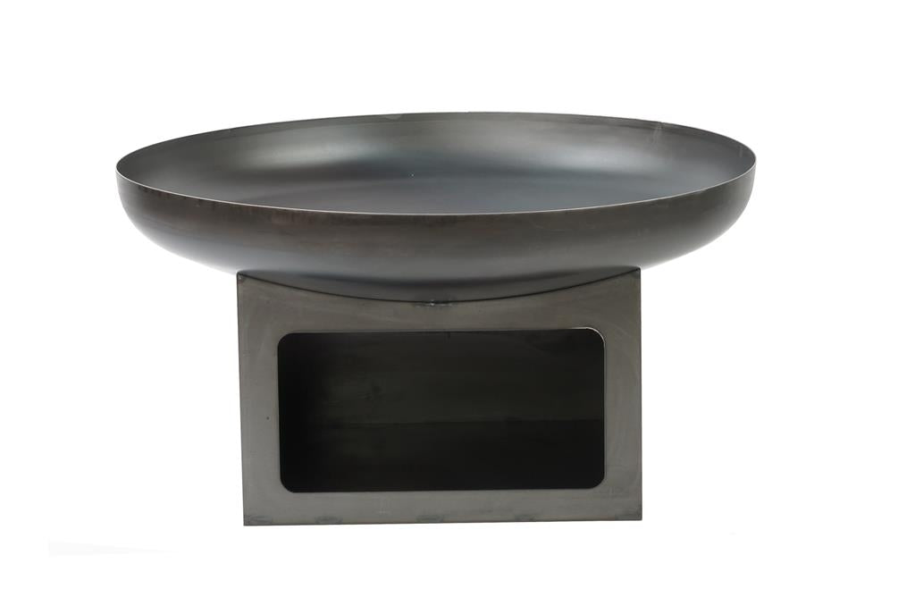 Gardener Feuerschale mit Holzlager Feuerschale TF-FS 111-1 | Klimaworld.com