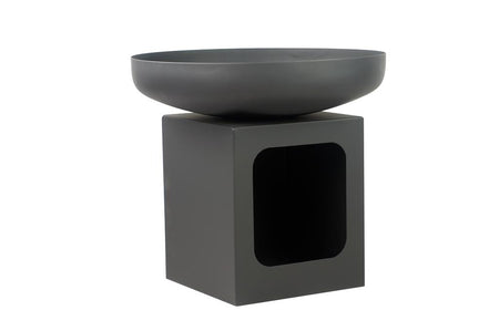 Gardener hohe Feuerschale mit Holzlager Feuerschale TF-FS 112-1 | Klimaworld.com