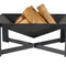 Gardener geometrische Feuerschale schlankes Design | 70x70cm x H 30cm
