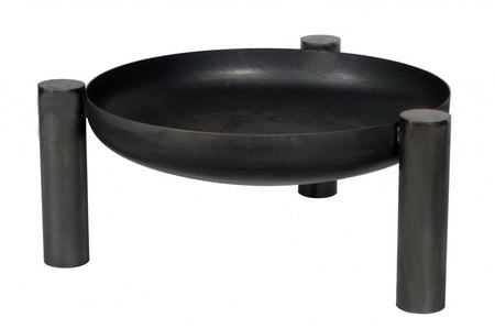 Gardener runde, stabile Feuerschale | Ø60cm x H 30cm | TF-FS 118-2 | Klimaworld.com