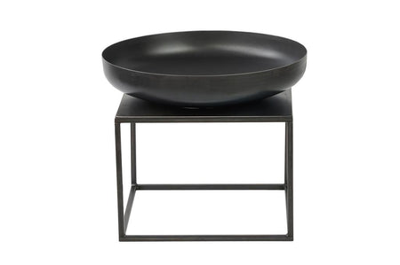 Gardener kunstvolle Feuerschale auf hohem Gestell | Ø60cm x H 55cm | Klimaworld.com