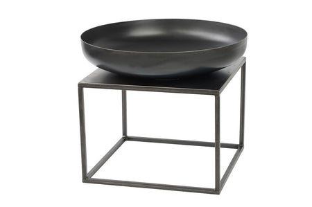 Gardener kunstvolle Feuerschale auf hohem Gestell | Ø60cm x H 55cm | Klimaworld.com