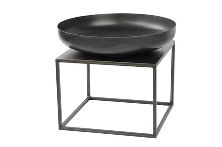 Gardener kunstvolle Feuerschale auf hohem Gestell | Ø70cm x H 55cm | Klimaworld.com