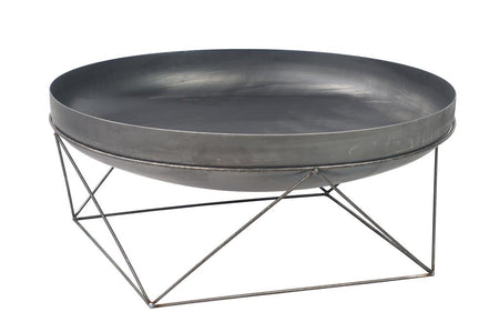 Gardener runde Feuerschale auf kunstvollen Beinen | Ø60cm x H 30cm | TF-FS 122-1 | Klimaworld.com