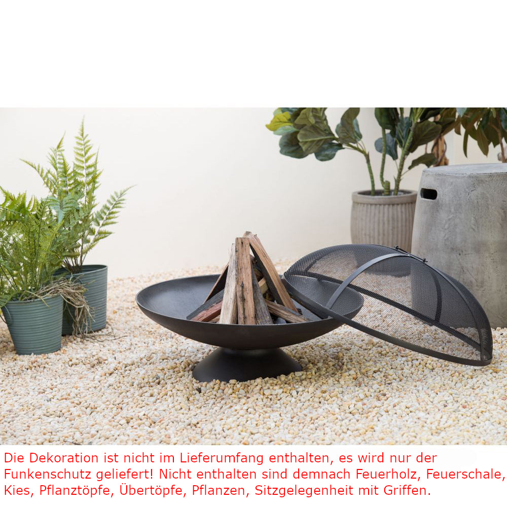 Klimaworld Funkenschutzgitter mit Deko