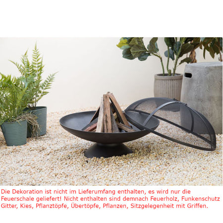 Klimaworld gusseiserne Design Feuerschale | TF44 | Ø 590 mm