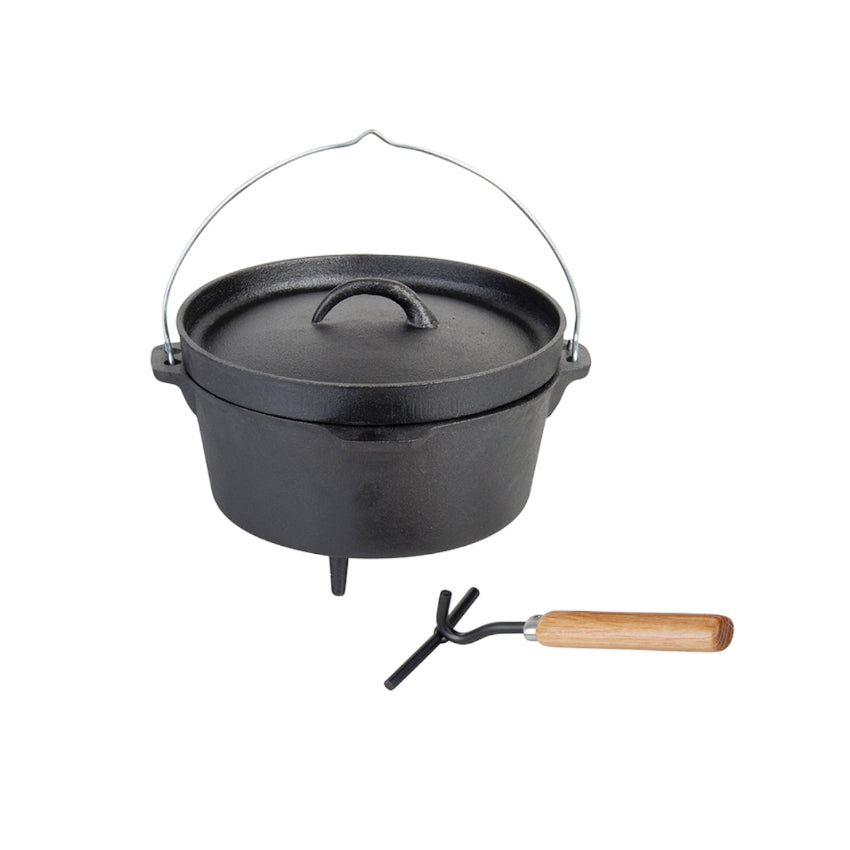 Dutch Oven 10'' | Inhalt 3,5L | Kochtopf aus Gusseisen FF117
