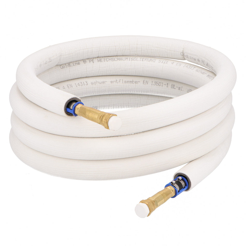 hochflexibles Flexrohr 3m Stück mit Schnellkupplungen 1/2"