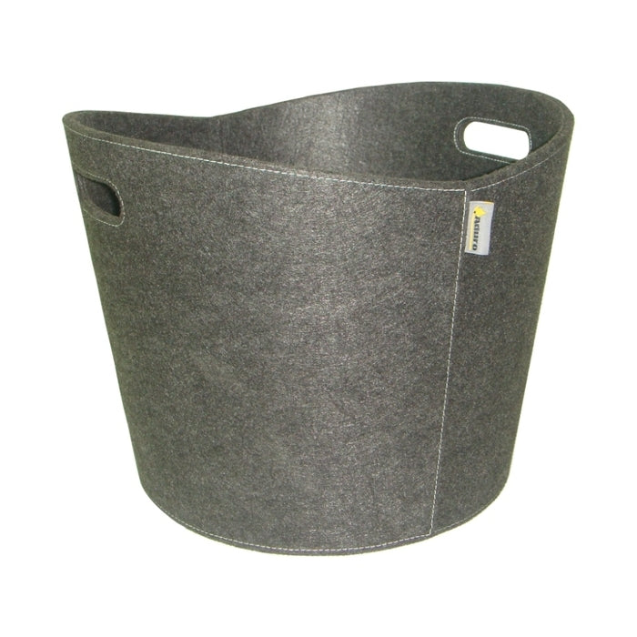 Aduro | Proline Holzkorb aus Filz | grau | Ø 39cm