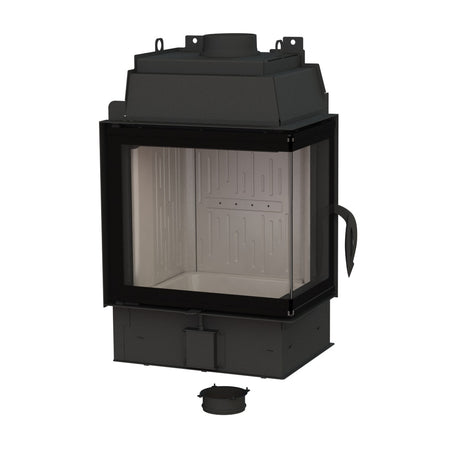 Warmluft Kamineinsatz Fire Bear 6, 6kW Klapptür, Rechts