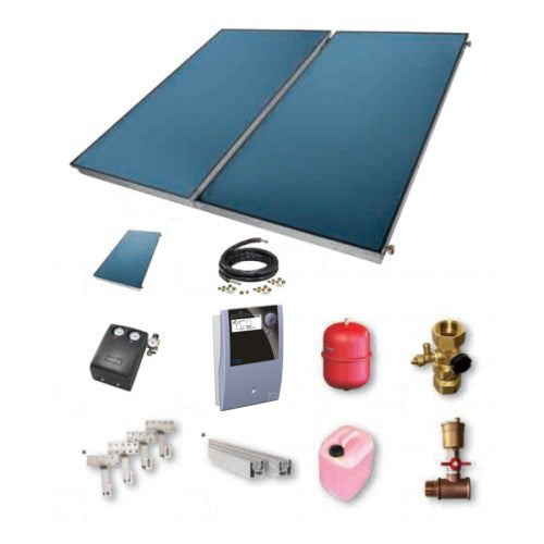 TWL Solarpaket FK200-2 Flachkollektorset 4,68m²