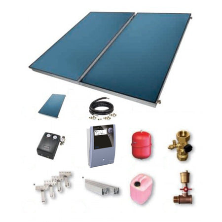 TWL Solarpaket FK200-3 Flachkollektorset 7,02m²