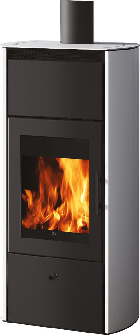 Edilkamin Flamma 14 Verkleidung Stahl Weiß | klimaworld.com