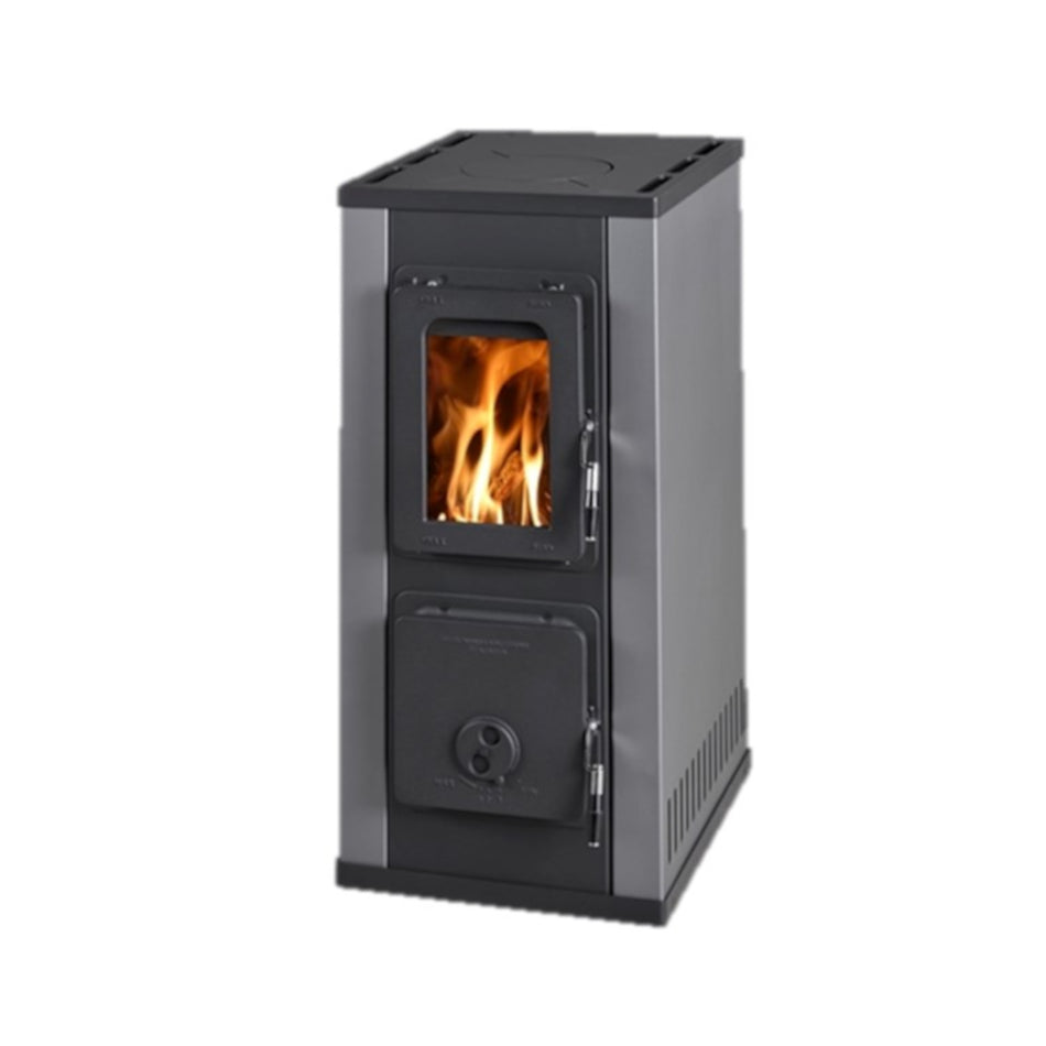 Thorma | Dauerbrandofen |  FLENSBURG II | schwarz/grau | 7 kW
