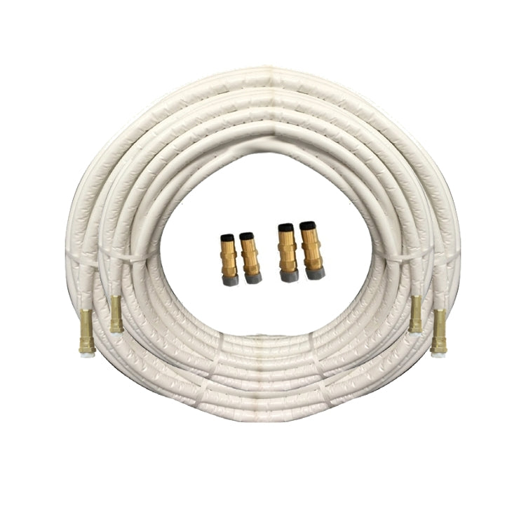 flexible Kältemittelleitung | Paket 1/4 3/8 Zoll | mit Quick Connect 