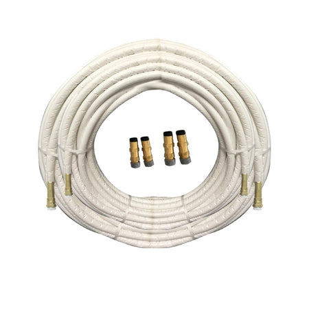 flexible Kältemittelleitung | Paket 1/4 3/8 Zoll | mit Quick Connect 