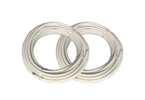 Kältemittelleitung Flex - 1/4x1/2 Zoll - Zuschnitt mit Bördelmuttern