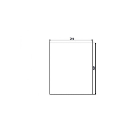 HAAS+SOHN | Unterleg-Platte Klarglas Form A Rechteckig 