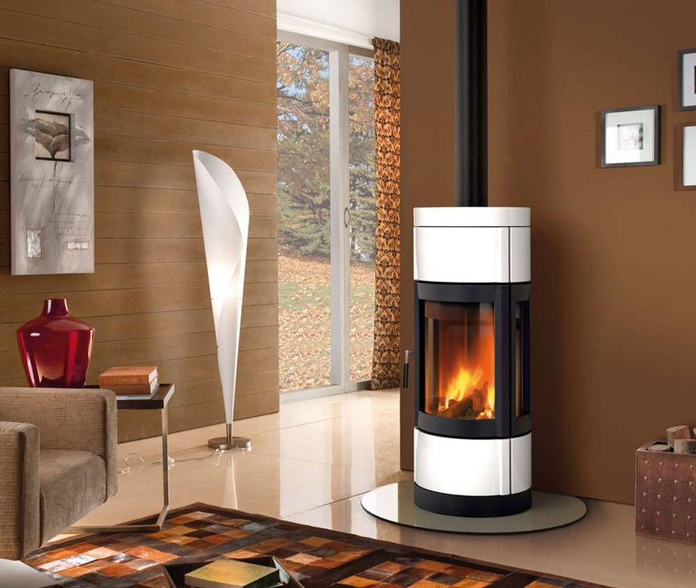 Holzofen Serie Carillon La Nordica Fortuna Panorama 7kW