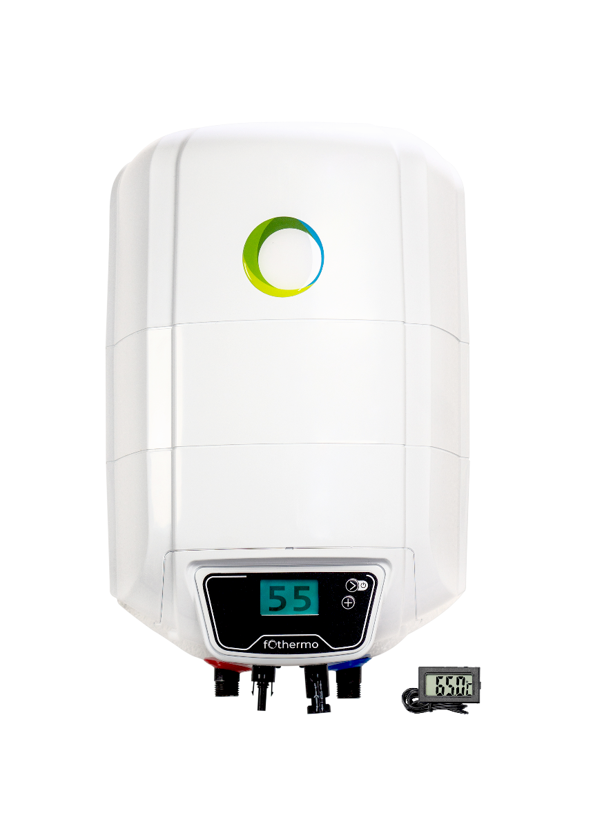 fothermo photovoltaischer Caravan Boiler | 1,5 kWp | 10 l | Klimaworld.com